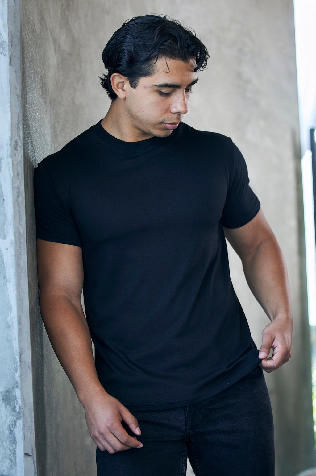 MASONARY™️ Men's Bamboo Viscose/Organic Cotton Short Sleeve T-Shirt - Classic Cut