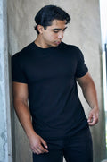 MASONARY™️ Men's Bamboo Viscose/Organic Cotton Short Sleeve T-Shirt - Classic Cut