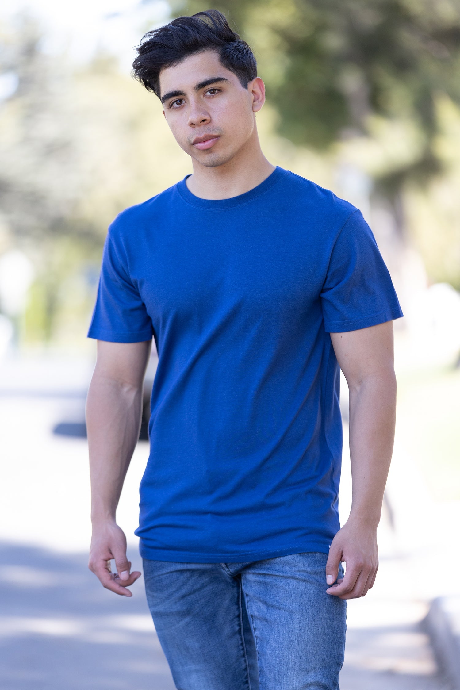 MASONARY™️ Men's Bamboo Viscose/Organic Cotton Short Sleeve T-Shirt - Classic Cut