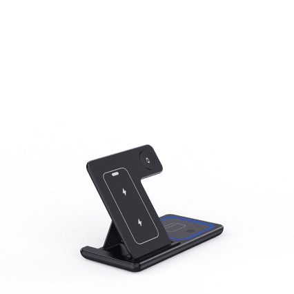 MASONARY™️ 3 In 1 LED Fast Wireless Charger Stand Foldable Charging Station