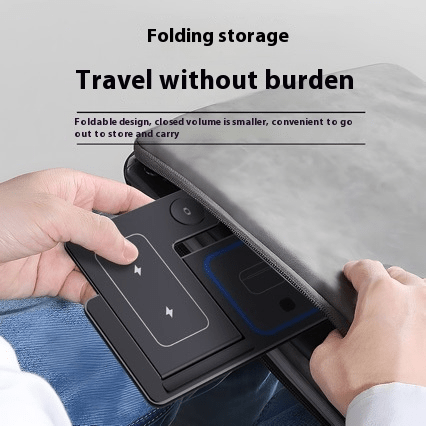 MASONARY™️ 3 In 1 LED Fast Wireless Charger Stand Foldable Charging Station