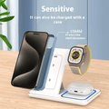MASONARY™️ 3 In 1 LED Fast Wireless Charger Stand Foldable Charging Station