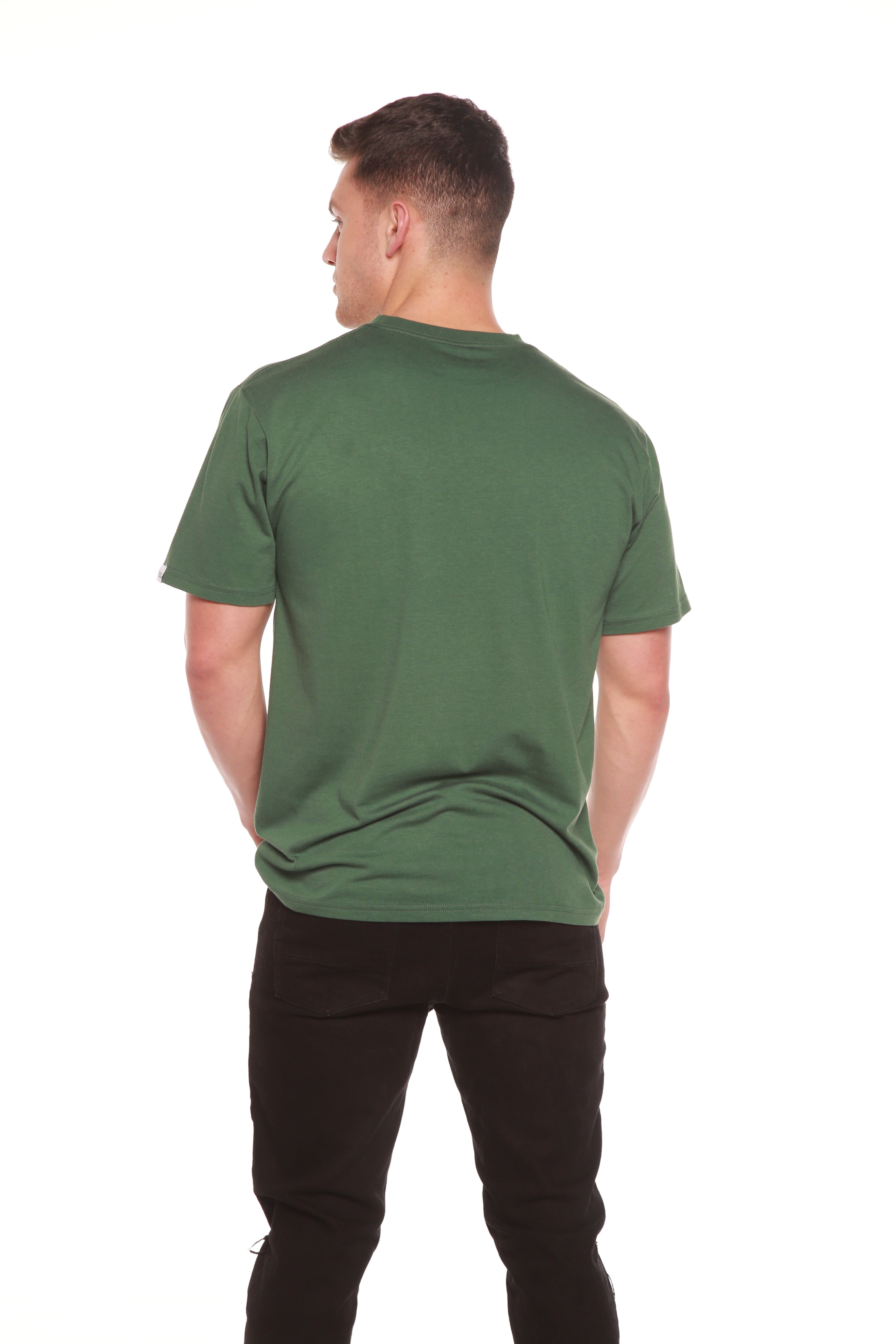 MASONARY™️ Men's Bamboo Viscose/Organic Cotton Short Sleeve T-Shirt - Classic Cut