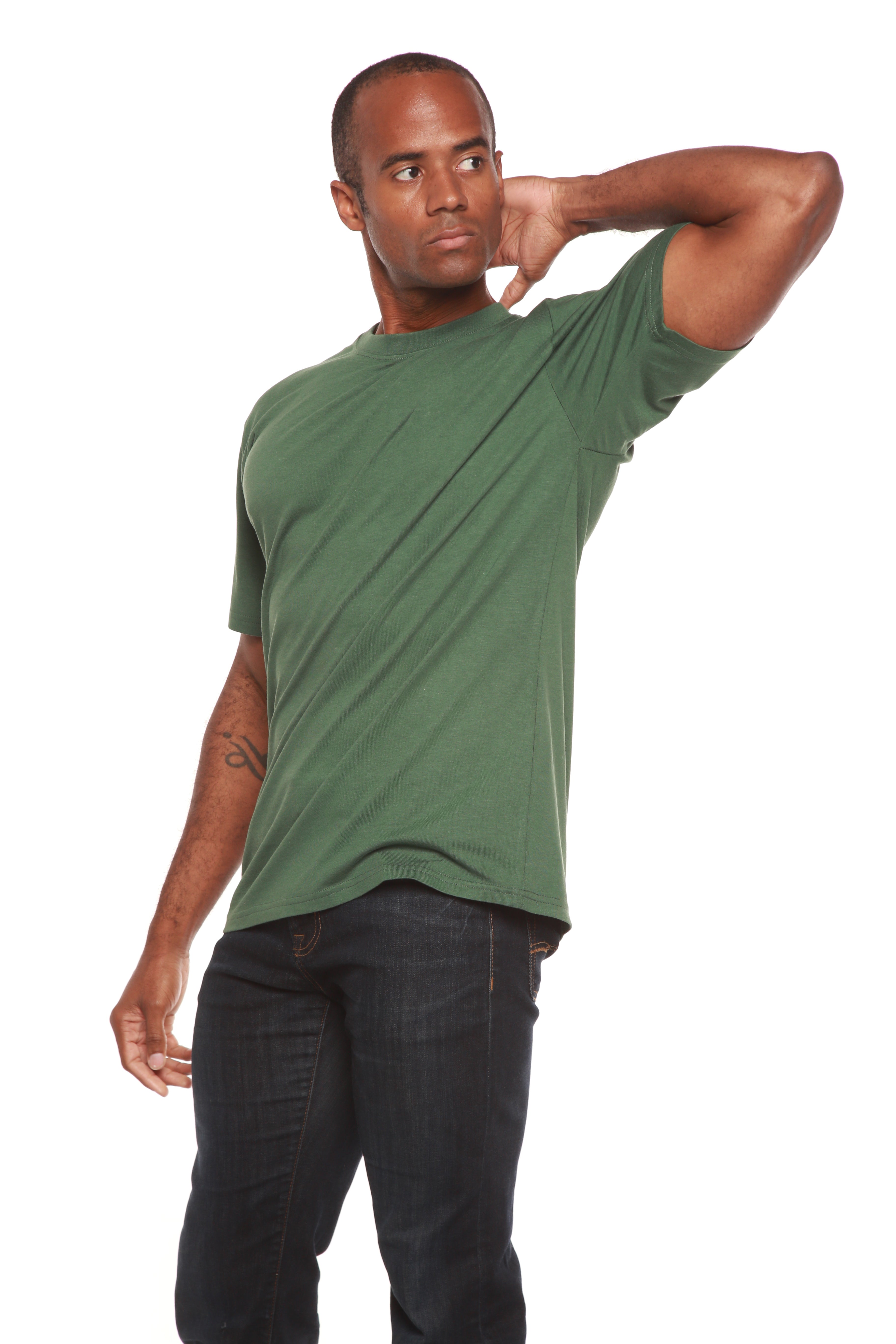 MASONARY™️ Men's Bamboo Viscose/Organic Cotton Short Sleeve T-Shirt - Classic Cut