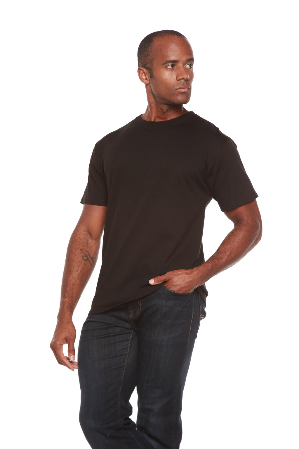 MASONARY™️ Men's Bamboo Viscose/Organic Cotton Short Sleeve T-Shirt - Classic Cut