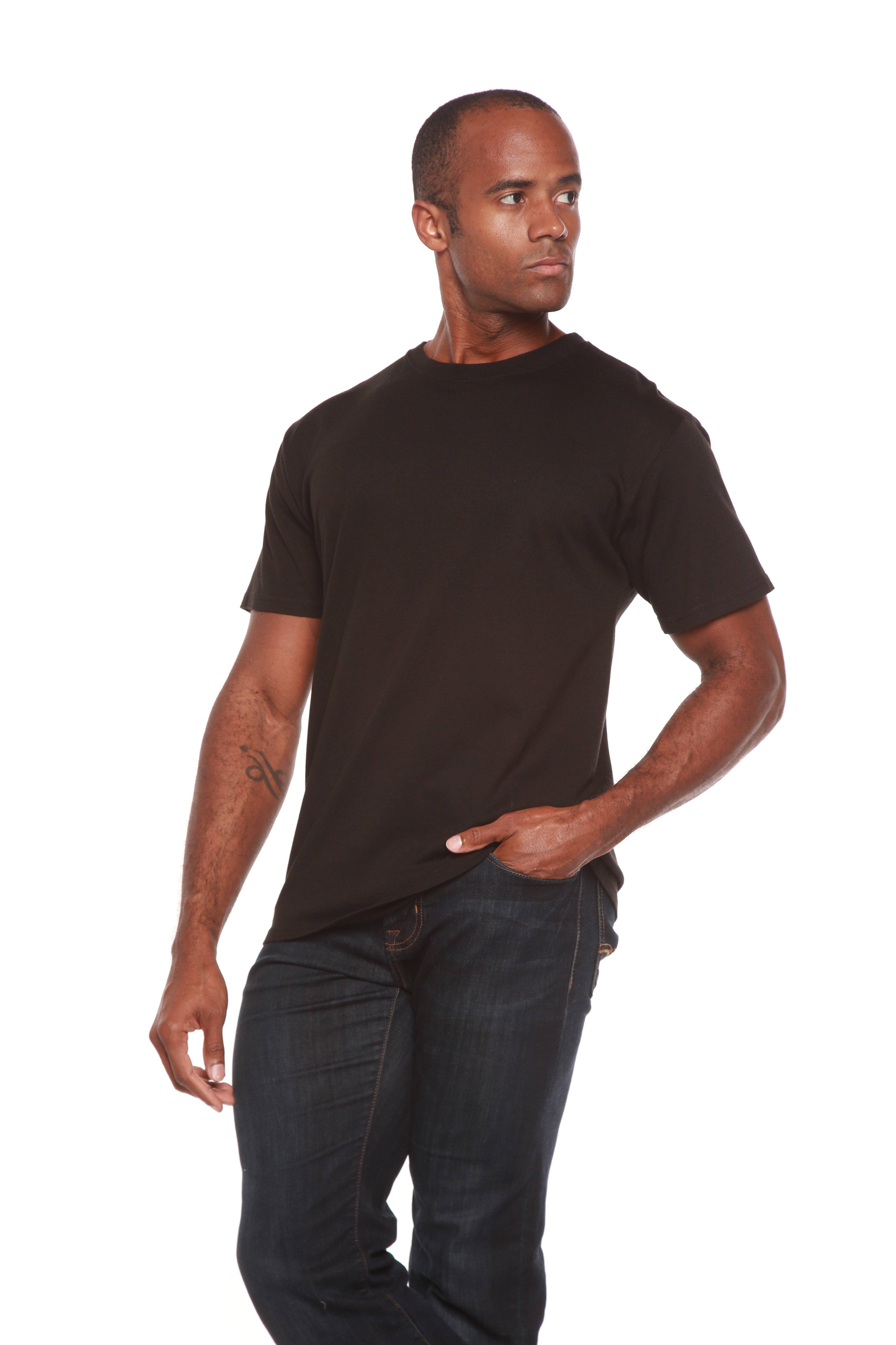 MASONARY™️ Men's Bamboo Viscose/Organic Cotton Short Sleeve T-Shirt - Classic Cut